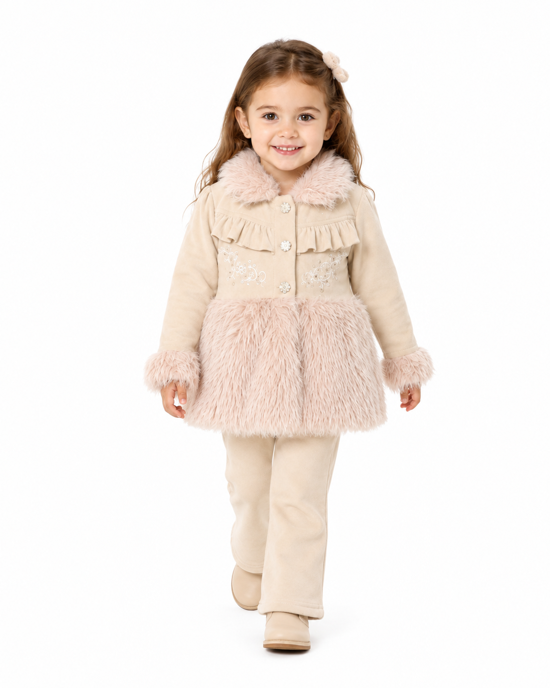 🌸 Blush Cozy Fur Set