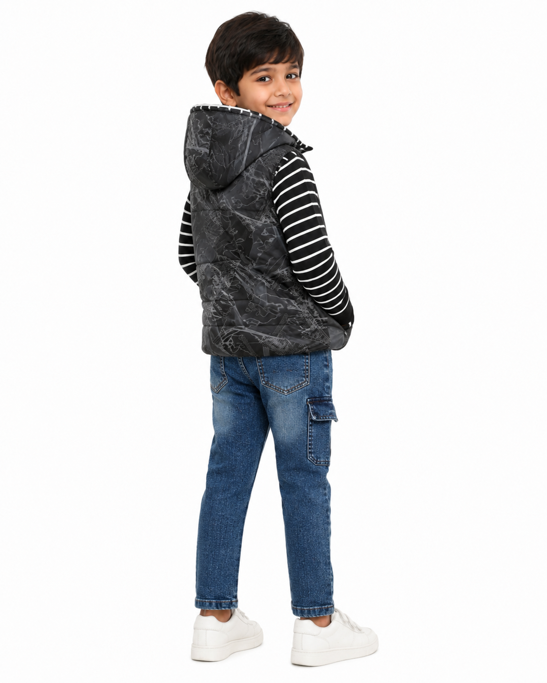 🖤 Urban Edge Hooded Denim Set