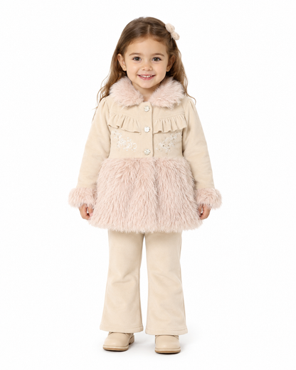 🌸 Blush Cozy Fur Set