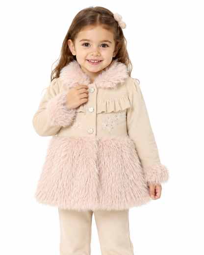 🌸 Blush Cozy Fur Set