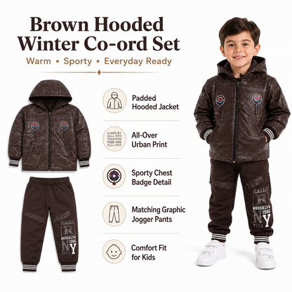 Urban Explorer Hooded Winter Set 🤎