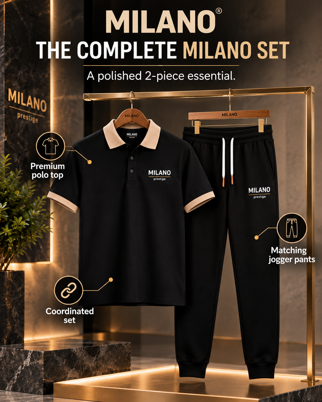 Milano Prestige Elite         (15)tracksuit