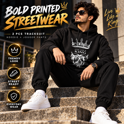 KingFlex® Men's Premium Fleece               (27)Tracksuit