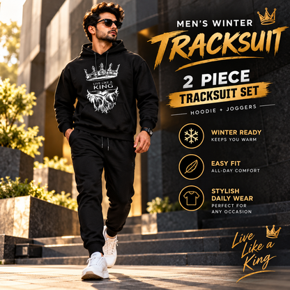KingFlex® Men's Premium Fleece               (27)Tracksuit