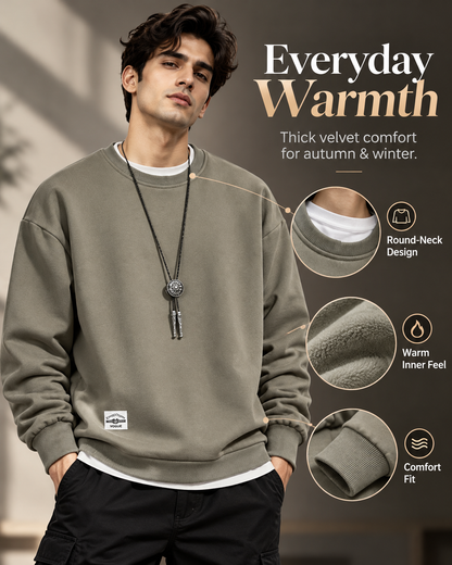 UrbanCore™ Premium Fleece-Lined Winter            12  Sweater