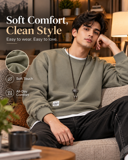 UrbanCore™ Premium Fleece-Lined Winter            12  Sweater