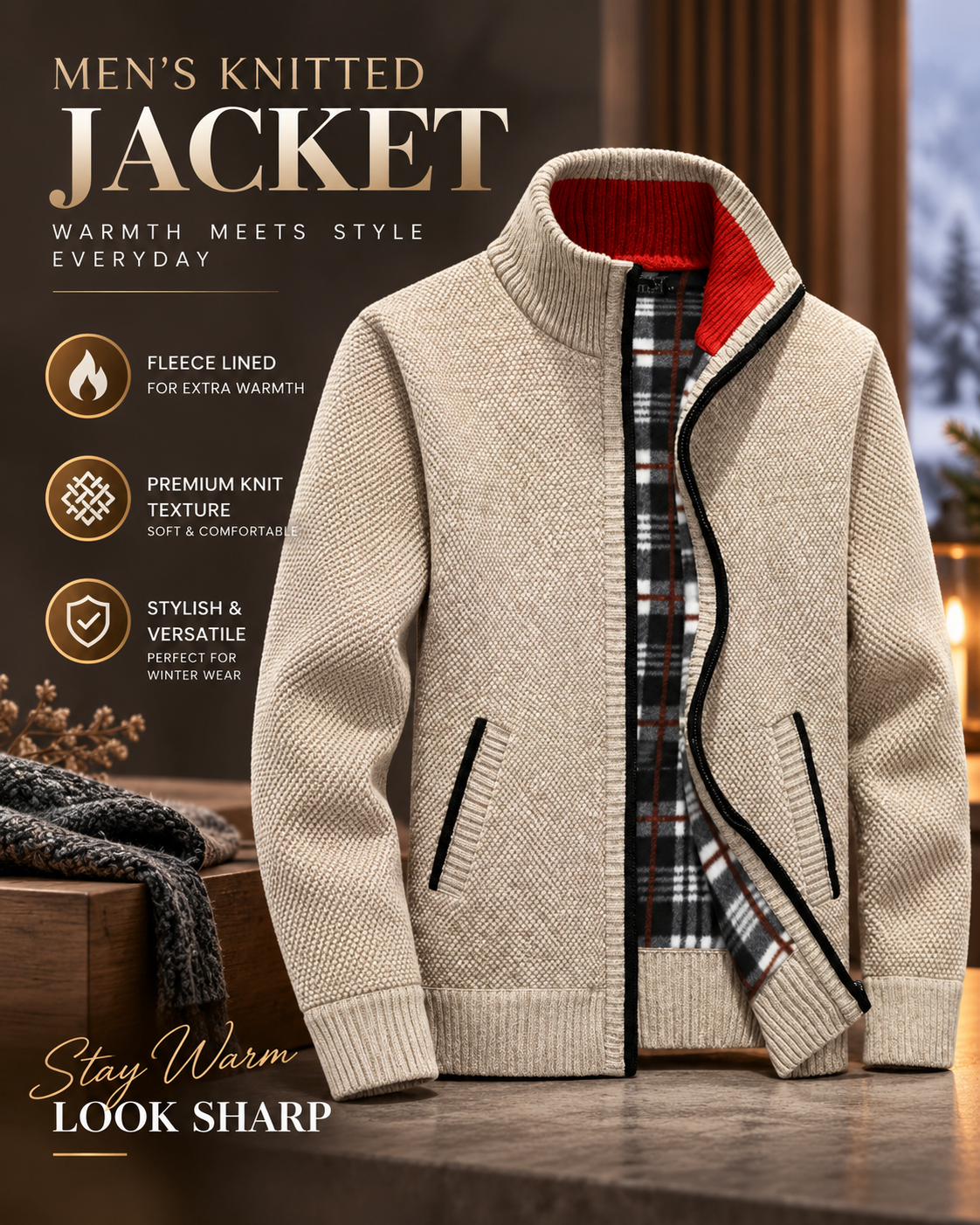 KnitCrest Luxe        8   Sweater
