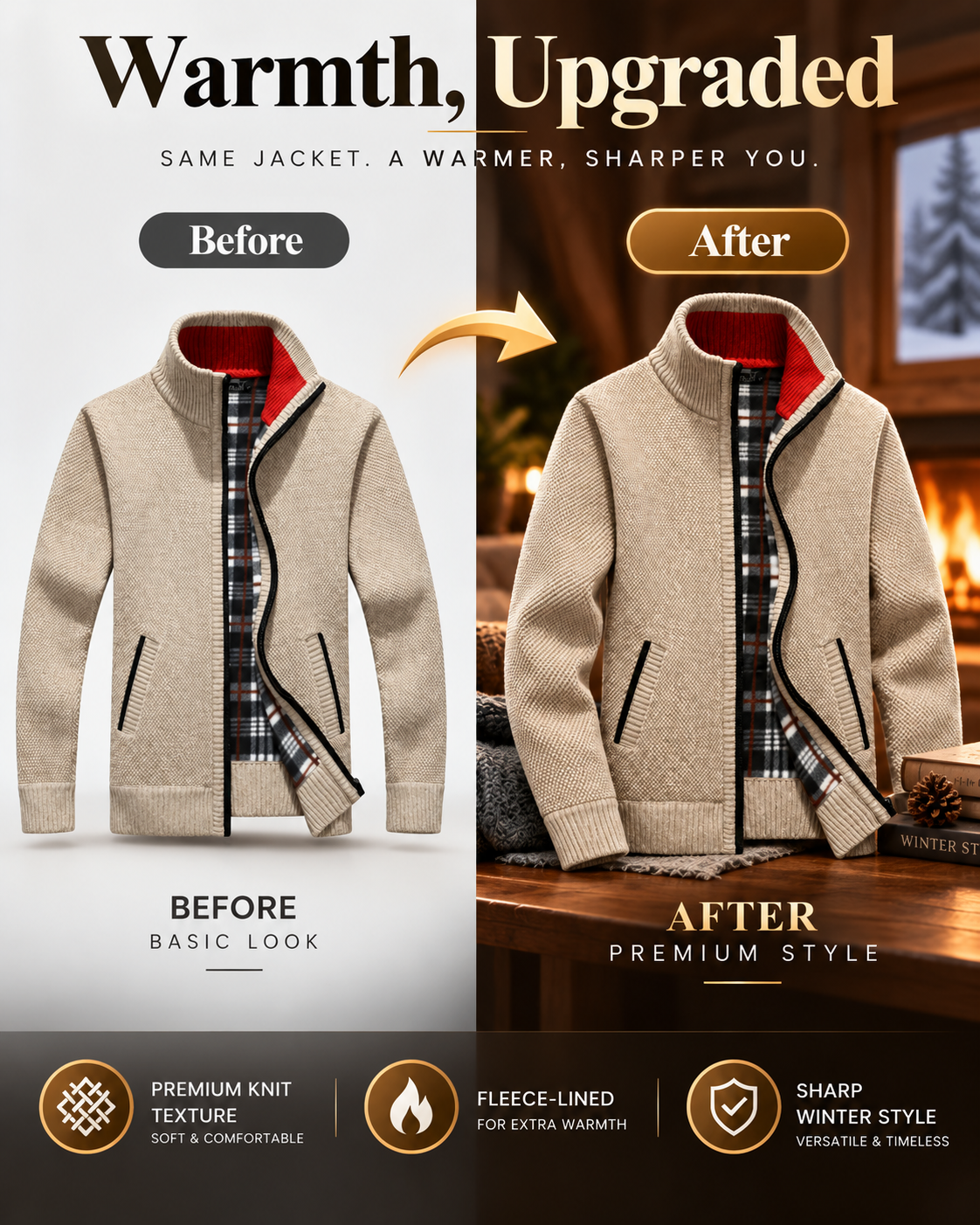 KnitCrest Luxe        8   Sweater