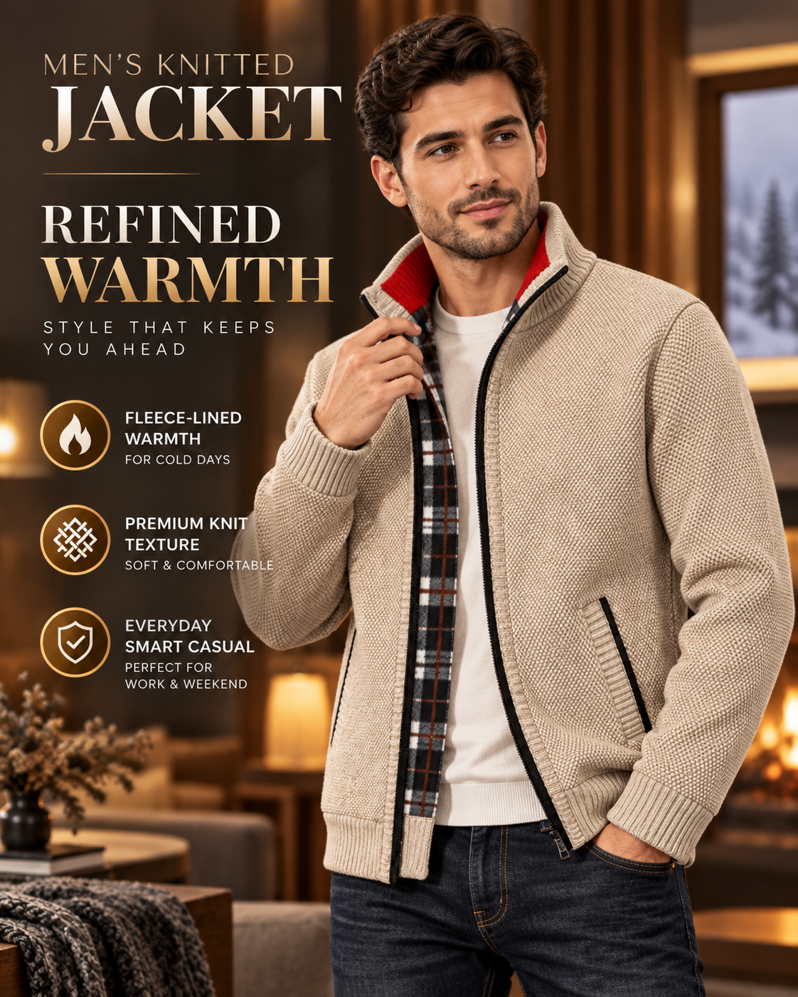 KnitCrest Luxe        8   Sweater