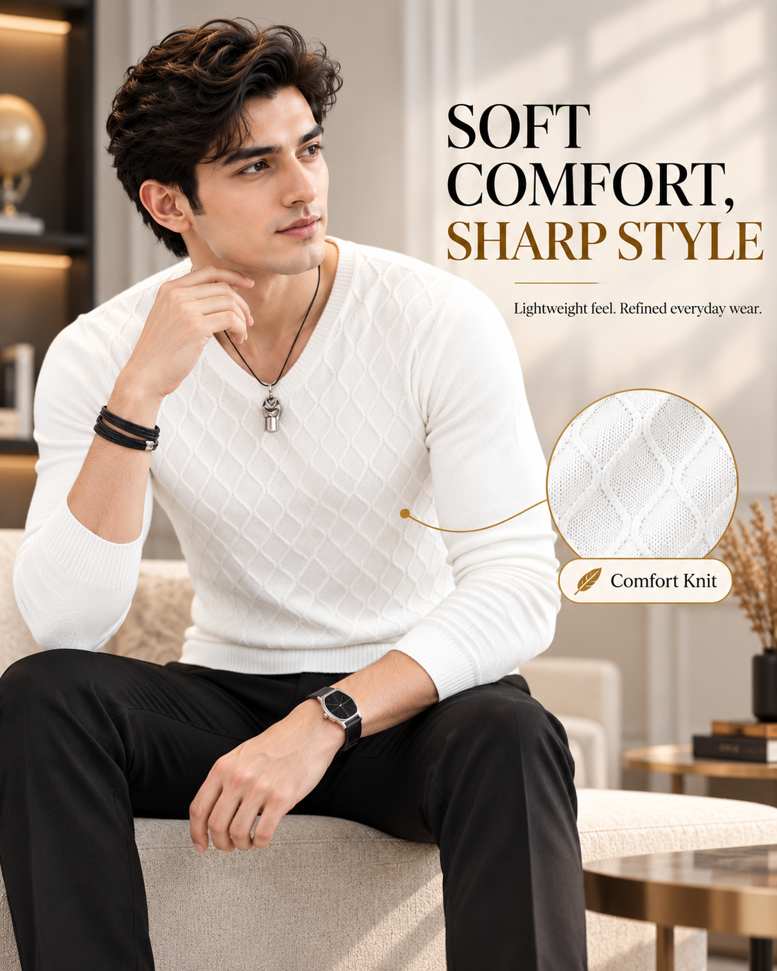 DiamondKnit Elite           9  Sweater