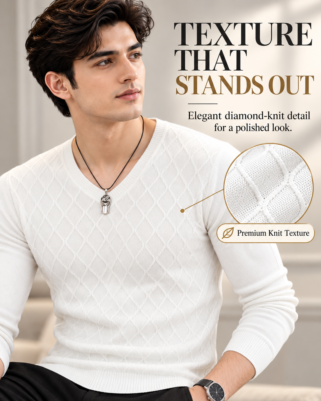 DiamondKnit Elite           9  Sweater