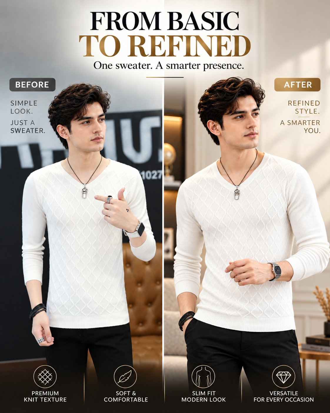 DiamondKnit Elite           9  Sweater