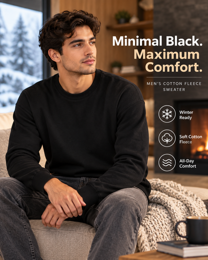 UrbanEssentials™ Premium Cotton Fleece                     18 sweater