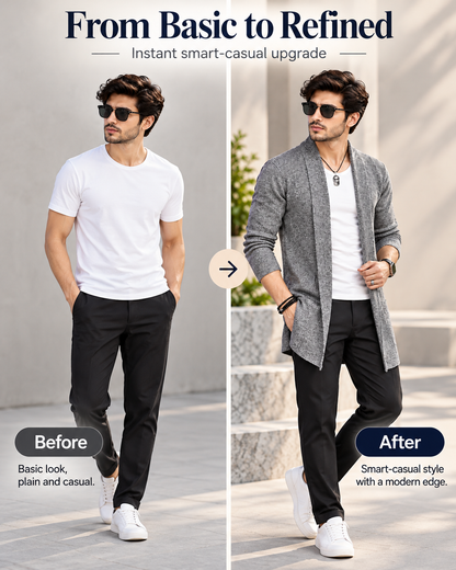 UrbanDrape™ Premium Longline Knit Cardigan                                21 sweater