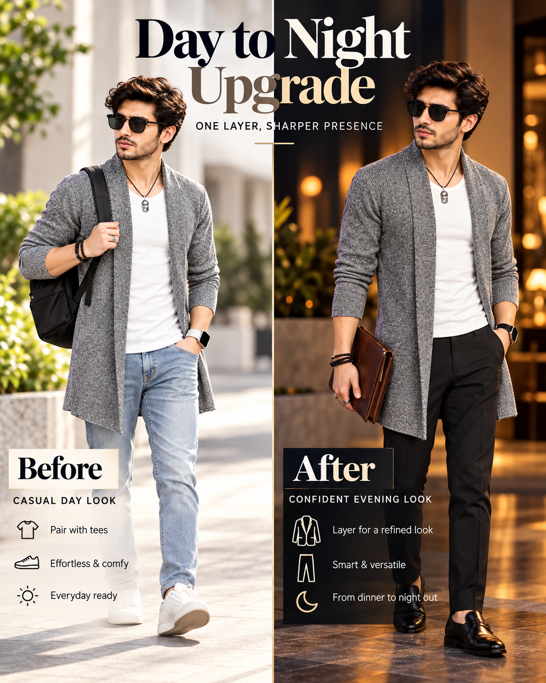 UrbanDrape™ Premium Longline Knit Cardigan                                21 sweater