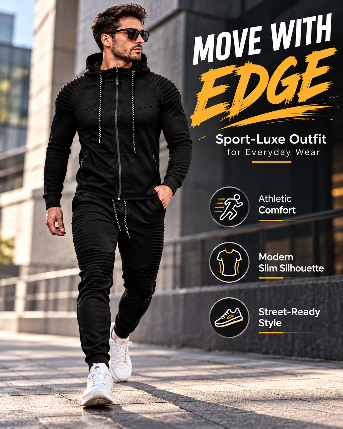 UrbanForce™ Premium Athletic Full-Zip             22 Sweater