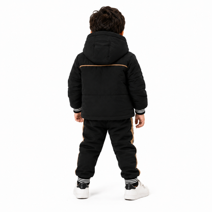 🧥 Premium Hooded Winter Puffer Set ❄️