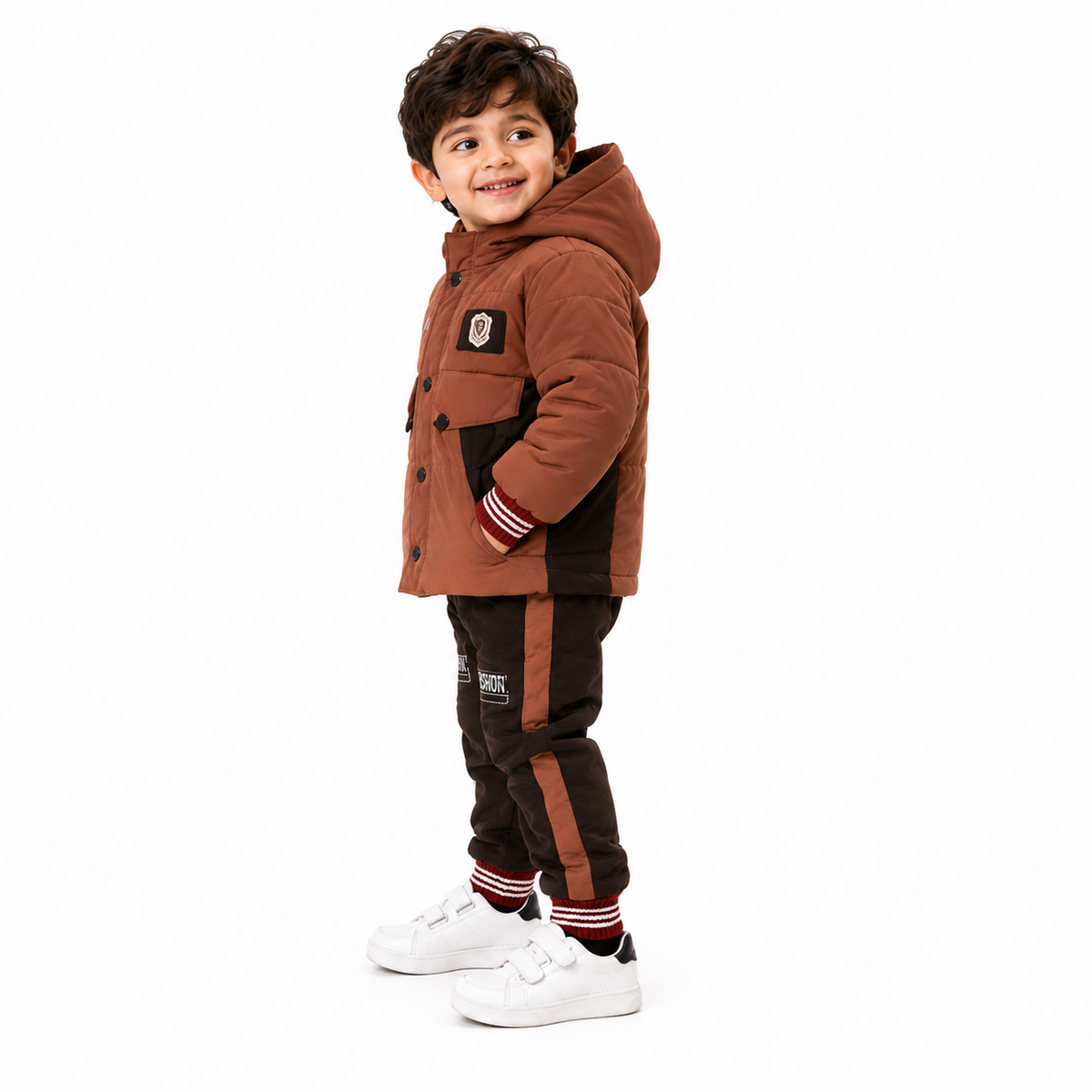 🧥 Premium Hooded Winter Puffer Set ❄️