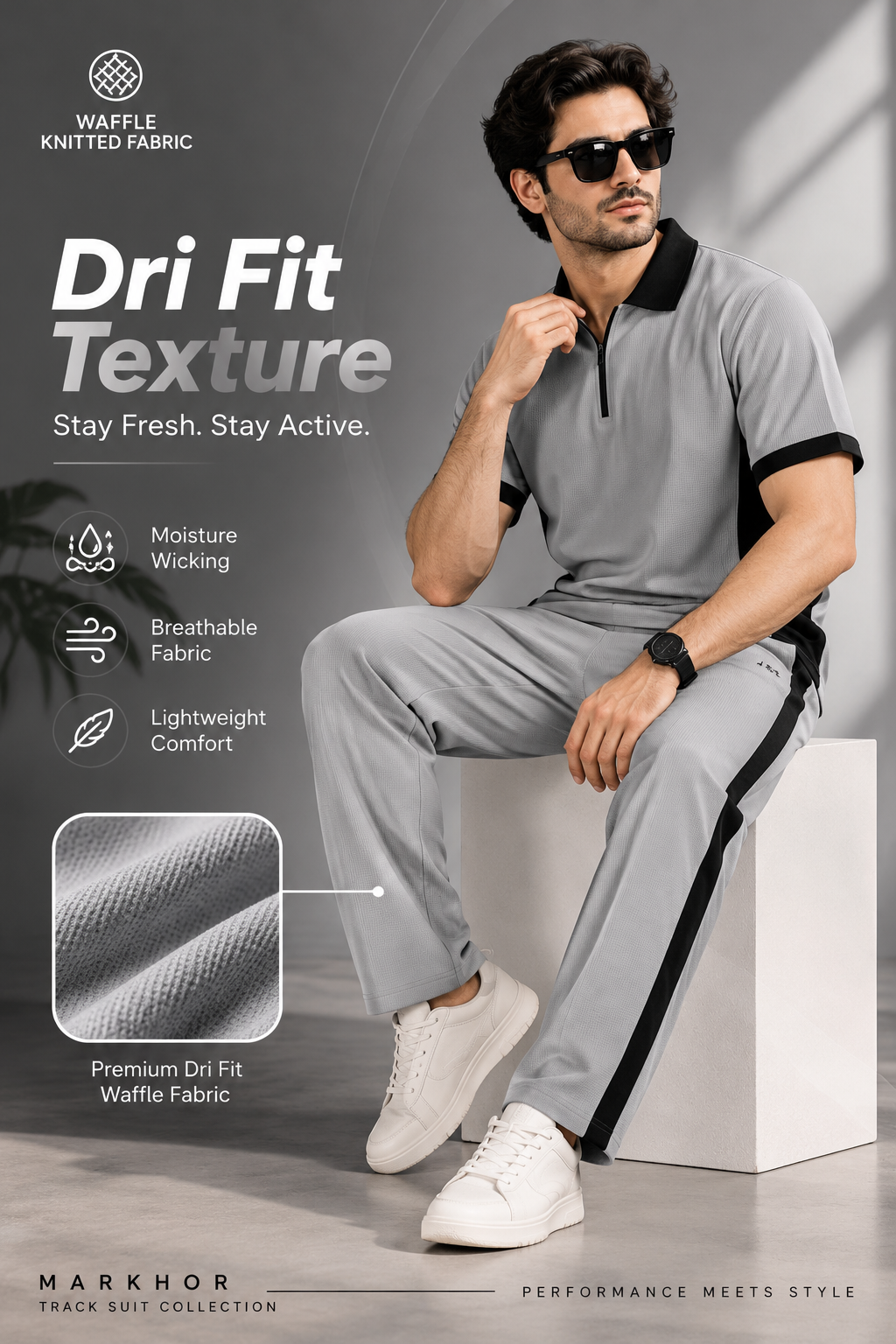 WaffleKnit Luxe         (22)tracksuit