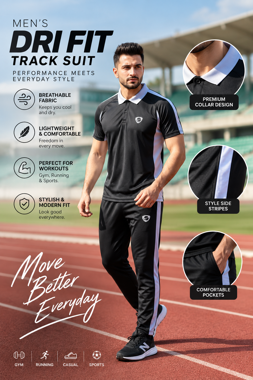 AeroSport Elite Tracksuit     (5)tracksuit