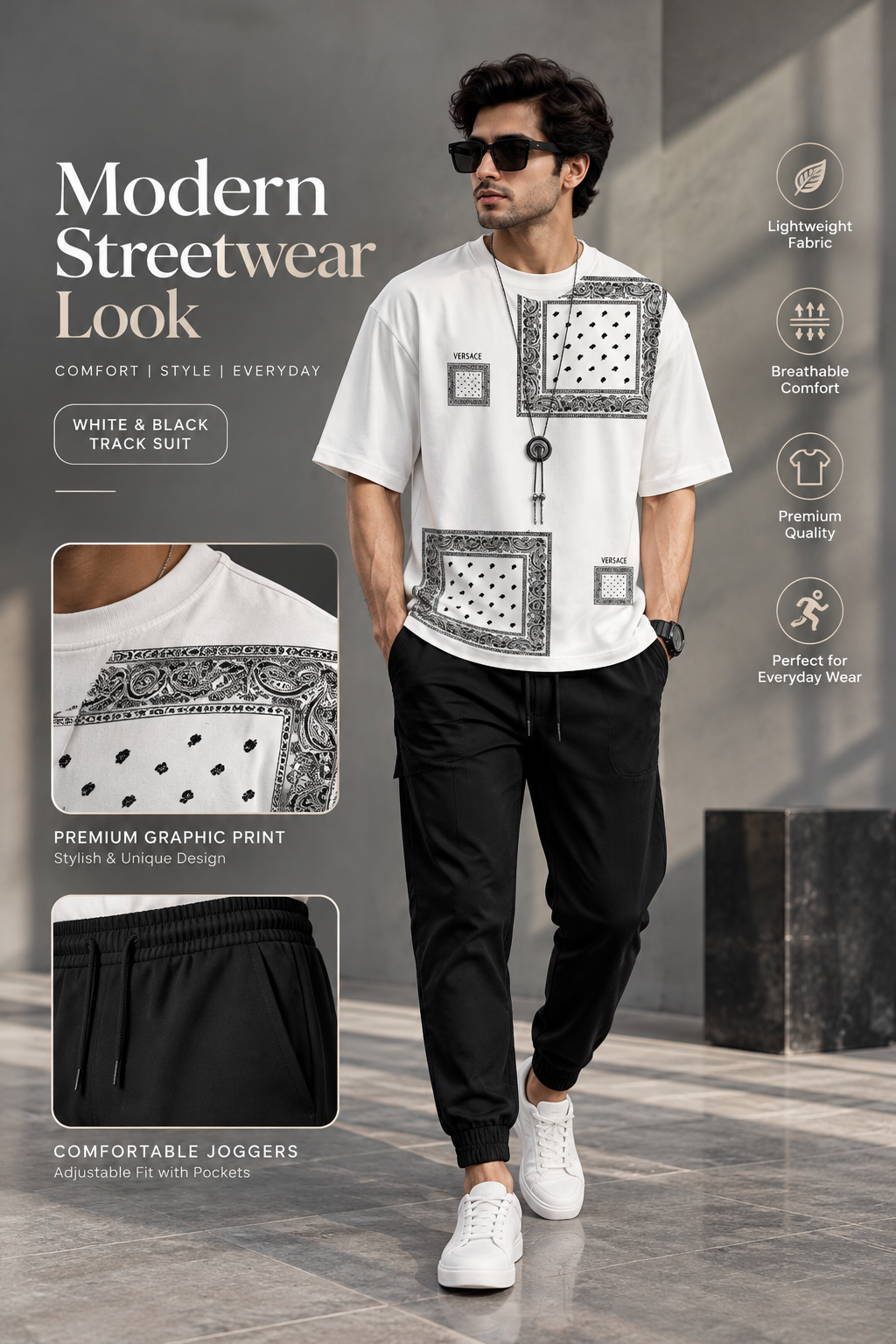 Monochrome StreetFlex   (12)tracksuit