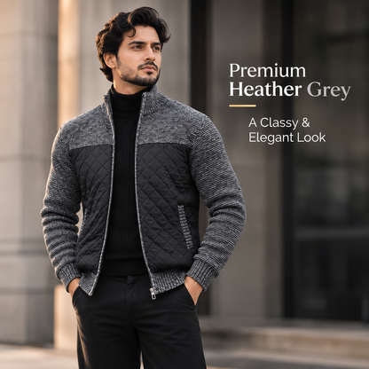 UrbanShield™ Premium Quilted Knit Winter Jacket                             24