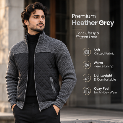 UrbanShield™ Premium Quilted Knit Winter Jacket                             24
