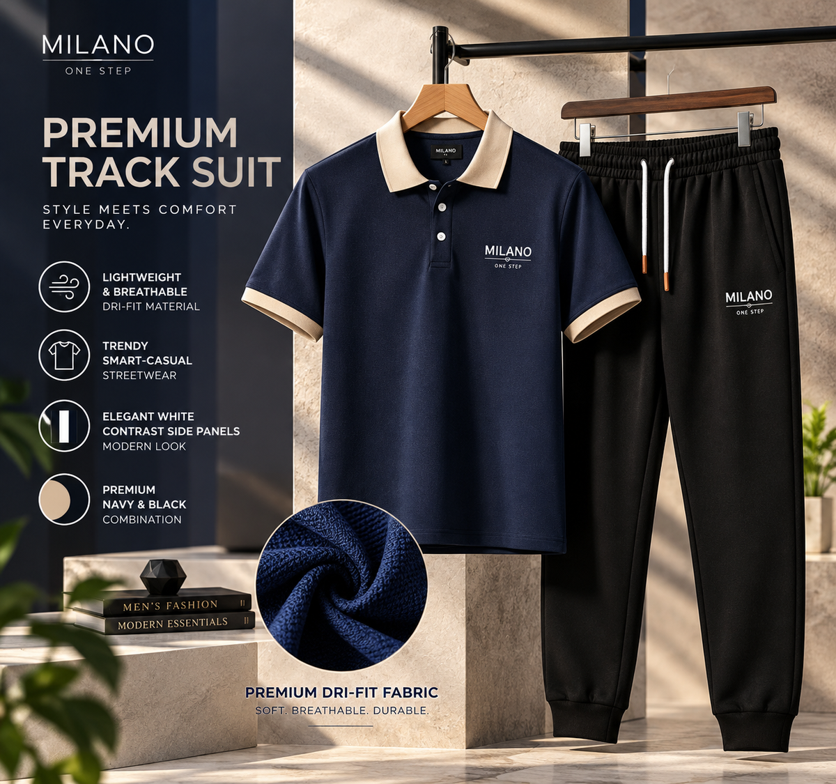 Milano Navy Prestige       (19)tracksuit