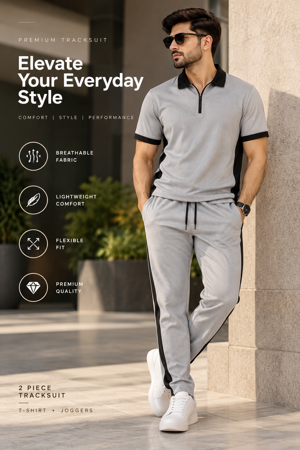 WaffleKnit Luxe         (22)tracksuit