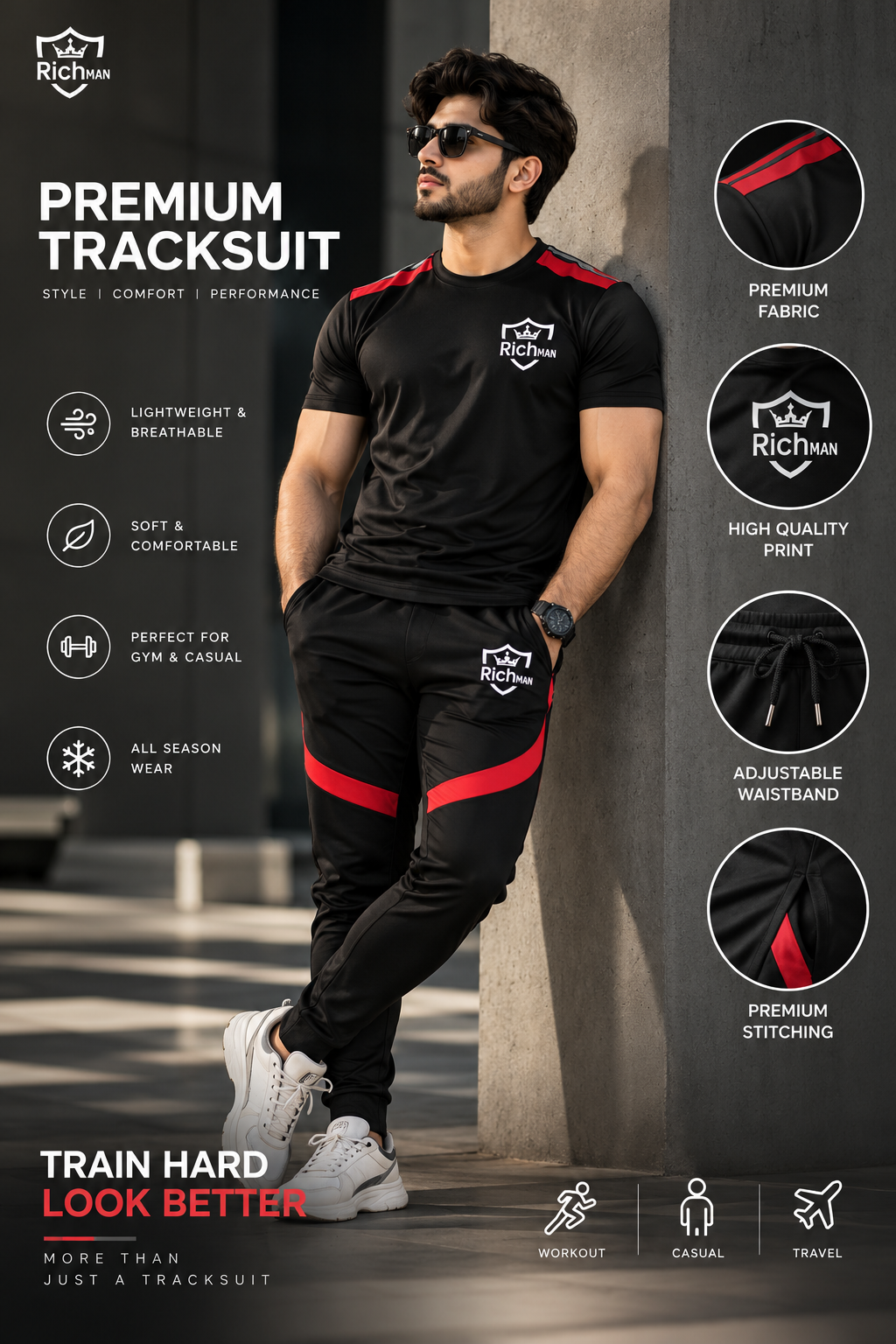 RichFlex Elite           (38)tracksuit