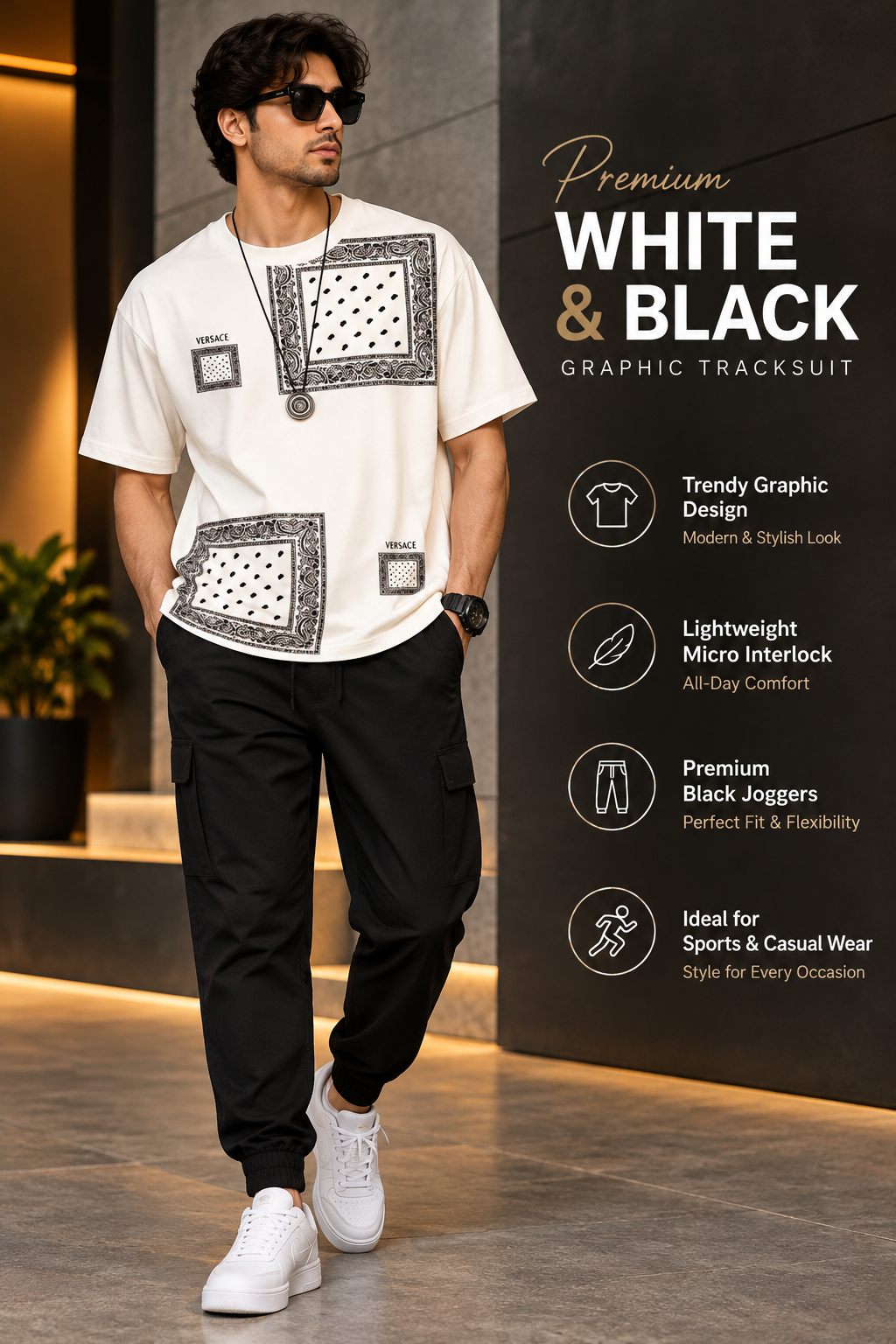 Monochrome StreetFlex   (12)tracksuit