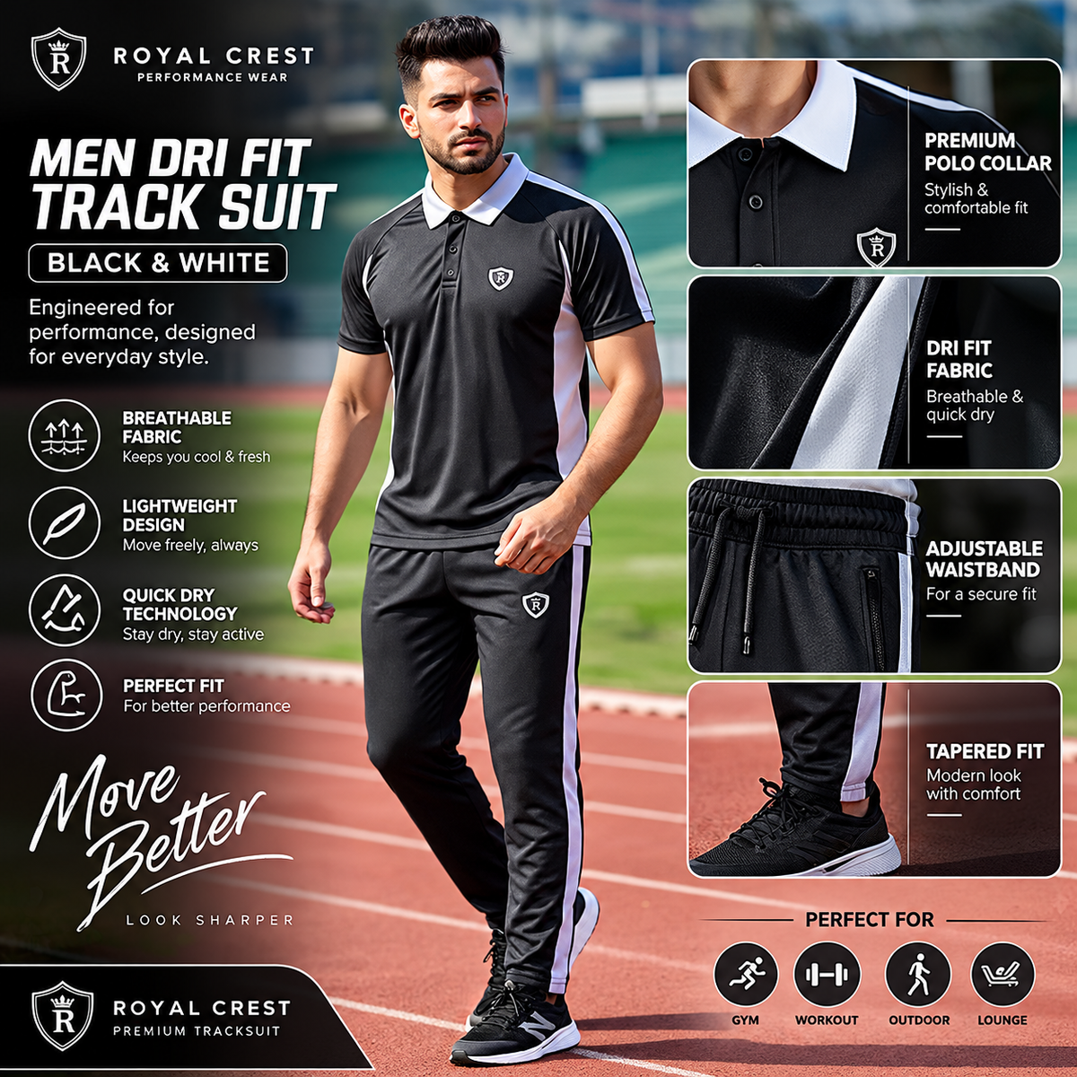 AeroSport Elite Tracksuit     (5)tracksuit