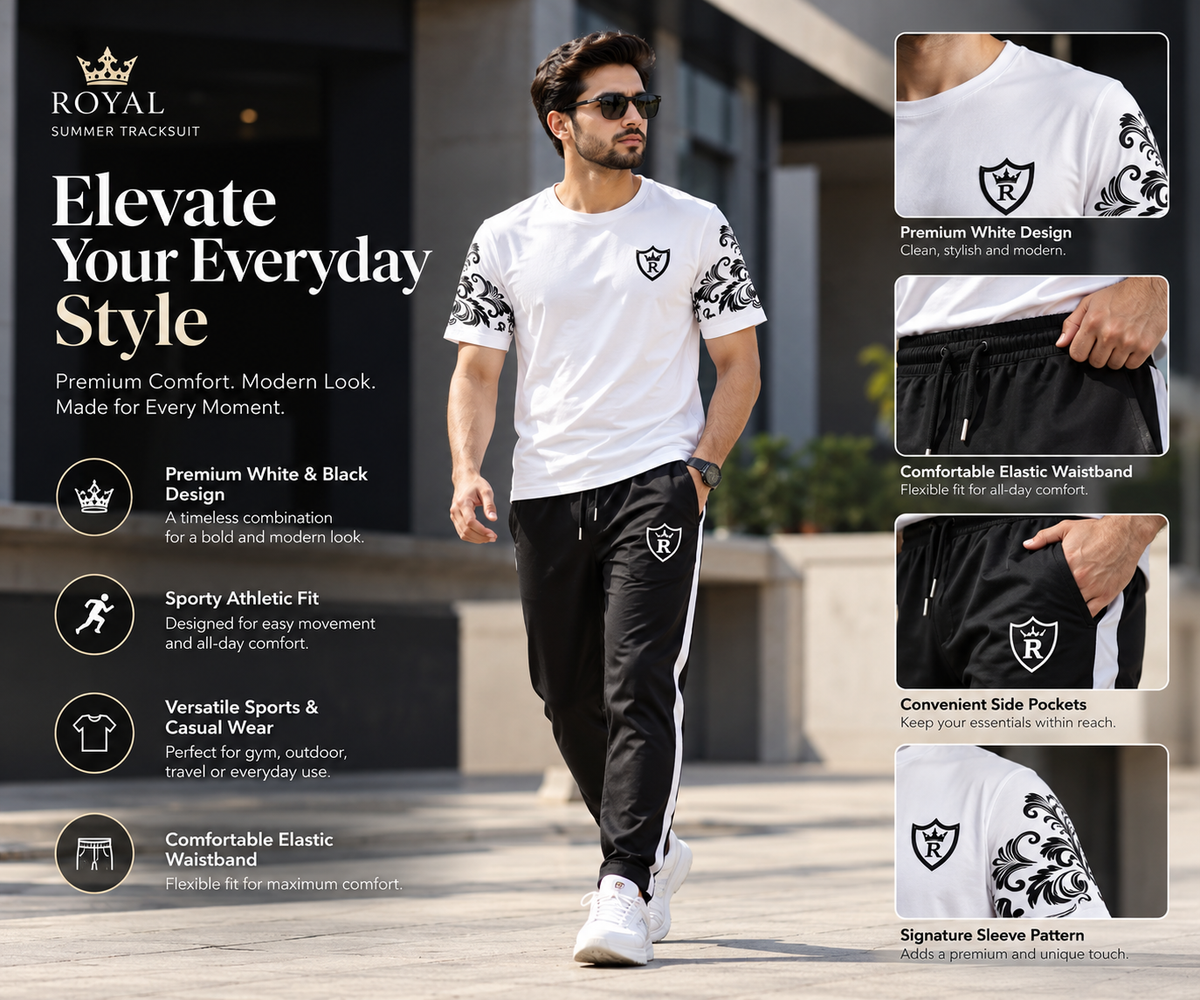 Royal Urban Luxe Co-Ord Set   (7)tracksuit