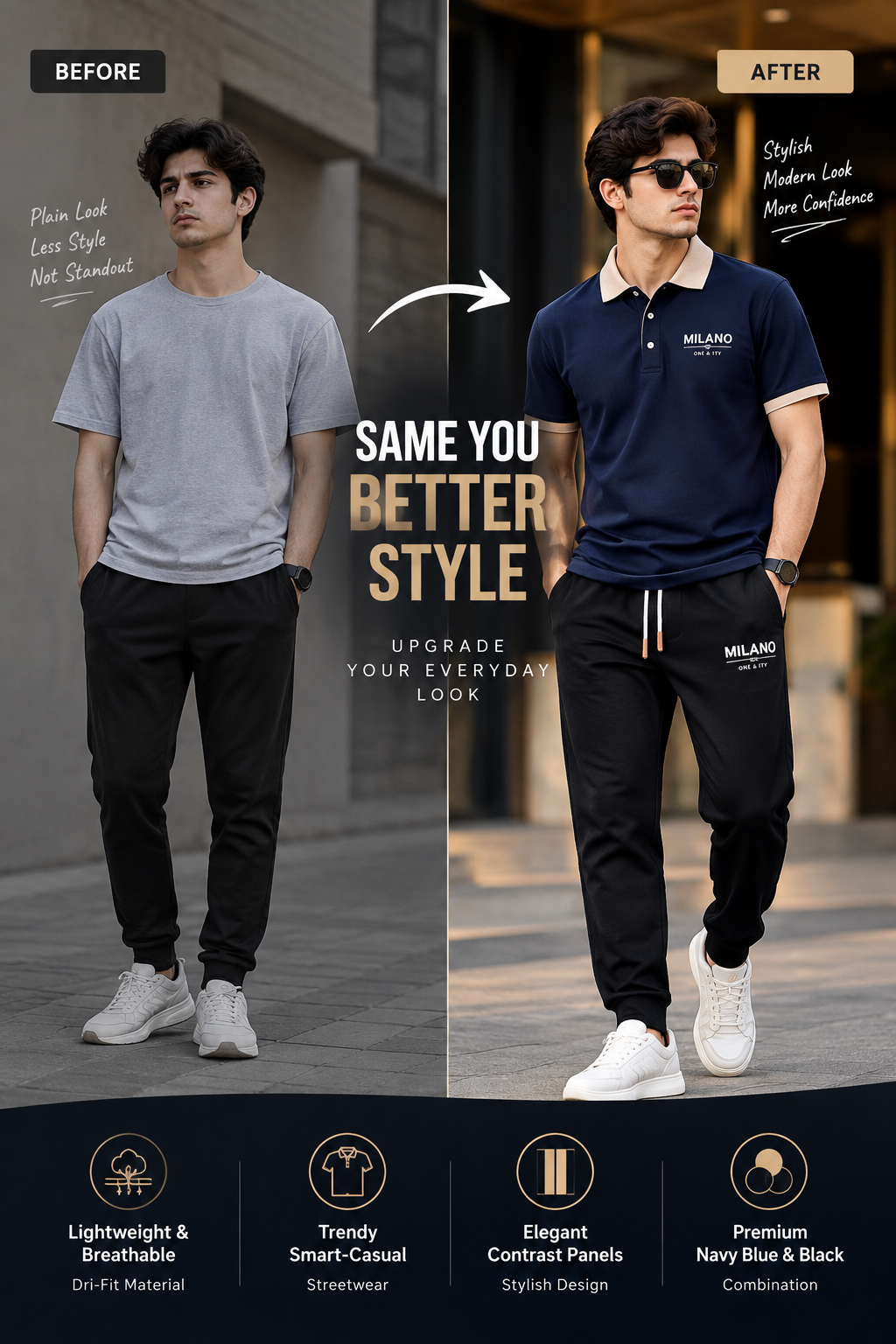 Milano Navy Prestige       (19)tracksuit